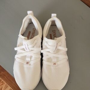 New Balance White Athletic Shoes